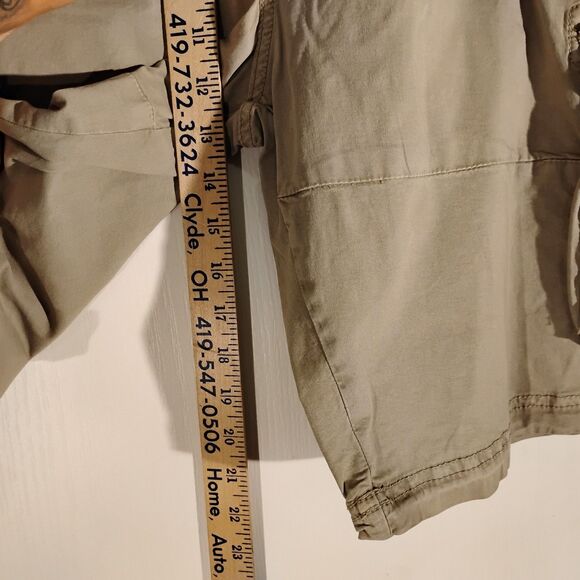 Carbon 2 Cobalt cargo shorts mens 38 khaki tan Quintessential 122121 effortlessl - Picture 4 of 7
